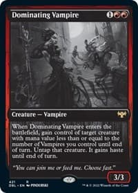 Dominating Vampire from Innistrad: Double Feature