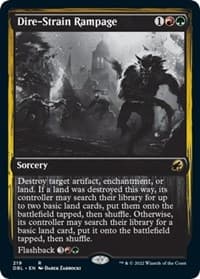 Dire-Strain Rampage from Innistrad: Double Feature