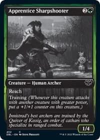Apprentice Sharpshooter from Innistrad: Double Feature