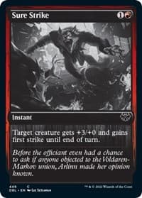 Sure Strike from Innistrad: Double Feature