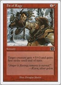 Fit of Rage from Classic Sixth Edition