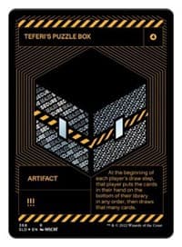 Teferi's Puzzle Box (Silver Laminate) from Secret Lair Drop Series