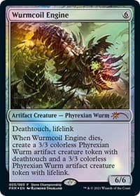 Wurmcoil Engine from Game Day & Store Championship Promos