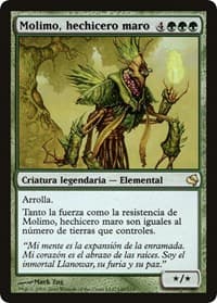 Molimo, Maro-Sorcerer (Spanish) - "Molimo, hechicero maro" from Magic Encyclopedia 2011 (Salvat)