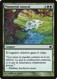 Natural Spring (Spanish) - "Manantial natural" from Magic Encyclopedia 2011 (Salvat)