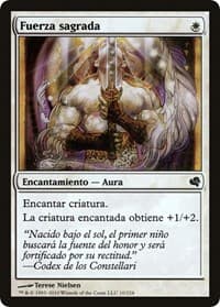 Holy Strength (Spanish) - "Fuerza sagrada" from Magic Encyclopedia 2011 (Salvat)
