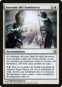Luminarch Ascension (Spanish) - "Ascenso del luminarca" from Magic Encyclopedia 2011 (Salvat)