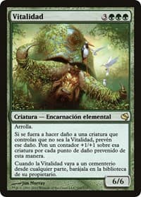Vigor (Spanish) - "Vitalidad" from Magic Encyclopedia 2011 (Salvat)