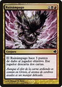 Blightning (Spanish) - "Ruinampago" from Magic Encyclopedia 2011 (Salvat)