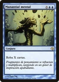 Mind Spring (Spanish) - "Manantial mental" from Magic Encyclopedia 2011 (Salvat)