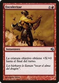 Enrage (Spanish) - "Encolerizar" from Magic Encyclopedia 2011 (Salvat)