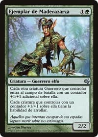 Bramblewood Paragon (Spanish) - "Ejemplar de Maderazarza" from Magic Encyclopedia 2011 (Salvat)