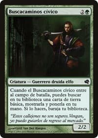 Civic Wayfinder (Spanish) - "Buscacaminos civico" from Magic Encyclopedia 2011 (Salvat)