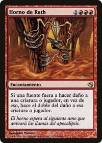 Furnace of Rath (Spanish) - "Horno de Rath" from Magic Encyclopedia 2011 (Salvat)