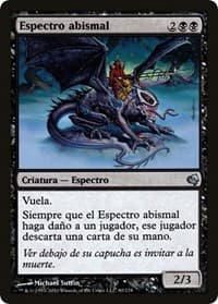 Abyssal Specter (Spanish) - "Espectro abismal" from Magic Encyclopedia 2011 (Salvat)