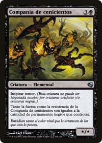 Crowd of Cinders (Spanish) - "Compania de cenicientos" from Magic Encyclopedia 2011 (Salvat)