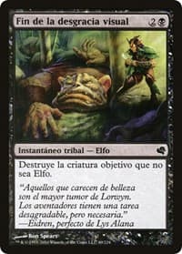 Eyeblight's Ending (Spanish) - "Fin de la desgracia visual" from Magic Encyclopedia 2011 (Salvat)