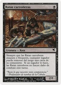 Carrion Rats (Spanish) - "Ratas carroneras" (A40) from Magic Encyclopedia 2005 (Salvat/Hachette)