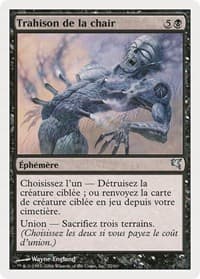 Betrayal of Flesh (French) - "Trahison de la chair" from Magic Encyclopedia 2005 (Salvat/Hachette)