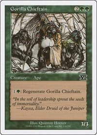 Gorilla Chieftain from Classic Sixth Edition