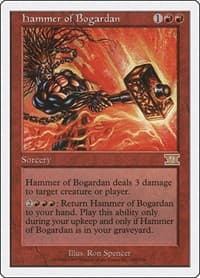 Hammer of Bogardan from Classic Sixth Edition