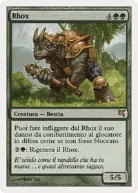 Rhox (Italian) - "Rhox" from Magic Encyclopedia 2005 (Salvat/Hachette)