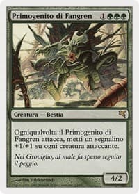 Fangren Firstborn (Italian) - "Primogenito di Fangren" from Magic Encyclopedia 2005 (Salvat/Hachette)