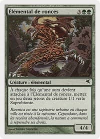 Bramble Elemental (French) - "Elemental de ronces" from Magic Encyclopedia 2005 (Salvat/Hachette)