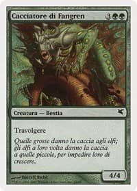 Fangren Hunter (Italian) - "Cacciatore di Fangren" from Magic Encyclopedia 2005 (Salvat/Hachette)