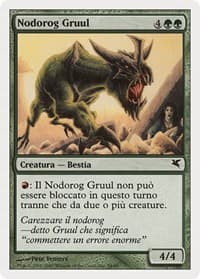 Nodorog Gruul (Italian) - "Nodorog Gruul" from Magic Encyclopedia 2005 (Salvat/Hachette)