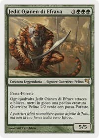 Jedit Ojanen of Efrava (Italian) - "Jedit Ojanen di Efrava" from Magic Encyclopedia 2005 (Salvat/Hachette)