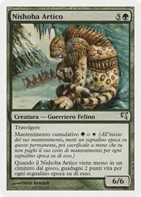 Arctic Nishoba (Italian) - "Nishoba Artico" (L14) from Magic Encyclopedia 2005 (Salvat/Hachette)