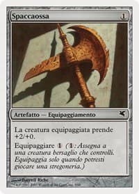 Bonesplitter (Italian) - "Spaccaossa" (L5) from Magic Encyclopedia 2005 (Salvat/Hachette)