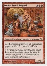 Lovisa Coldeyes (French) - "Lovisa Froid Regard" from Magic Encyclopedia 2005 (Salvat/Hachette)