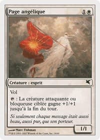 Angelic Page (French) - "Page angelique" from Magic Encyclopedia 2005 (Salvat/Hachette)