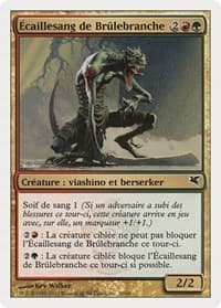 Burning-Tree Bloodscale (French) - "Ecaillesang de Brulebranche" from Magic Encyclopedia 2005 (Salvat/Hachette)