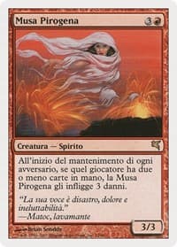 Lavaborn Muse (Italian) - "Musa Pirogena" from Magic Encyclopedia 2005 (Salvat/Hachette)