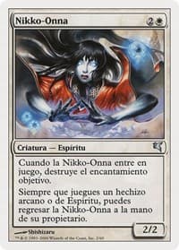 Nikko-Onna (Spanish) - "Nikko-Onna" from Magic Encyclopedia 2005 (Salvat/Hachette)