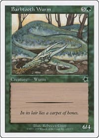 Barbtooth Wurm from Starter 1999