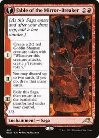 Fable of the Mirror-Breaker (Extended Art) from Kamigawa: Neon Dynasty