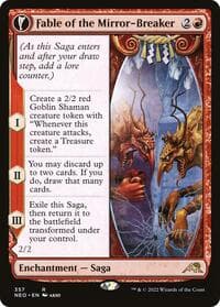 Fable of the Mirror-Breaker (Showcase) from Kamigawa: Neon Dynasty