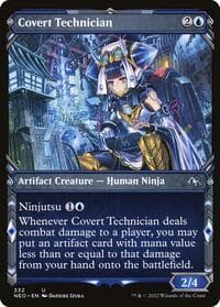 Covert Technician (Showcase) from Kamigawa: Neon Dynasty
