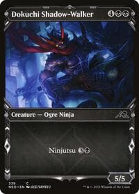 Dokuchi Shadow-Walker (Showcase) from Kamigawa: Neon Dynasty