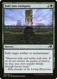Fade into Antiquity from Kamigawa: Neon Dynasty