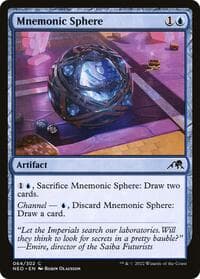 Mnemonic Sphere from Kamigawa: Neon Dynasty