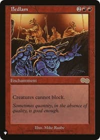 Bedlam from The List Reprints