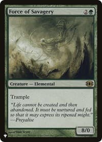 Force of Savagery from The List Reprints