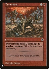 Pyroclasm from The List Reprints