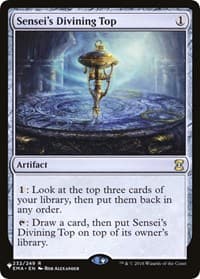 Sensei's Divining Top from The List Reprints