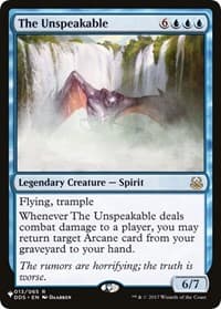 The Unspeakable from The List Reprints